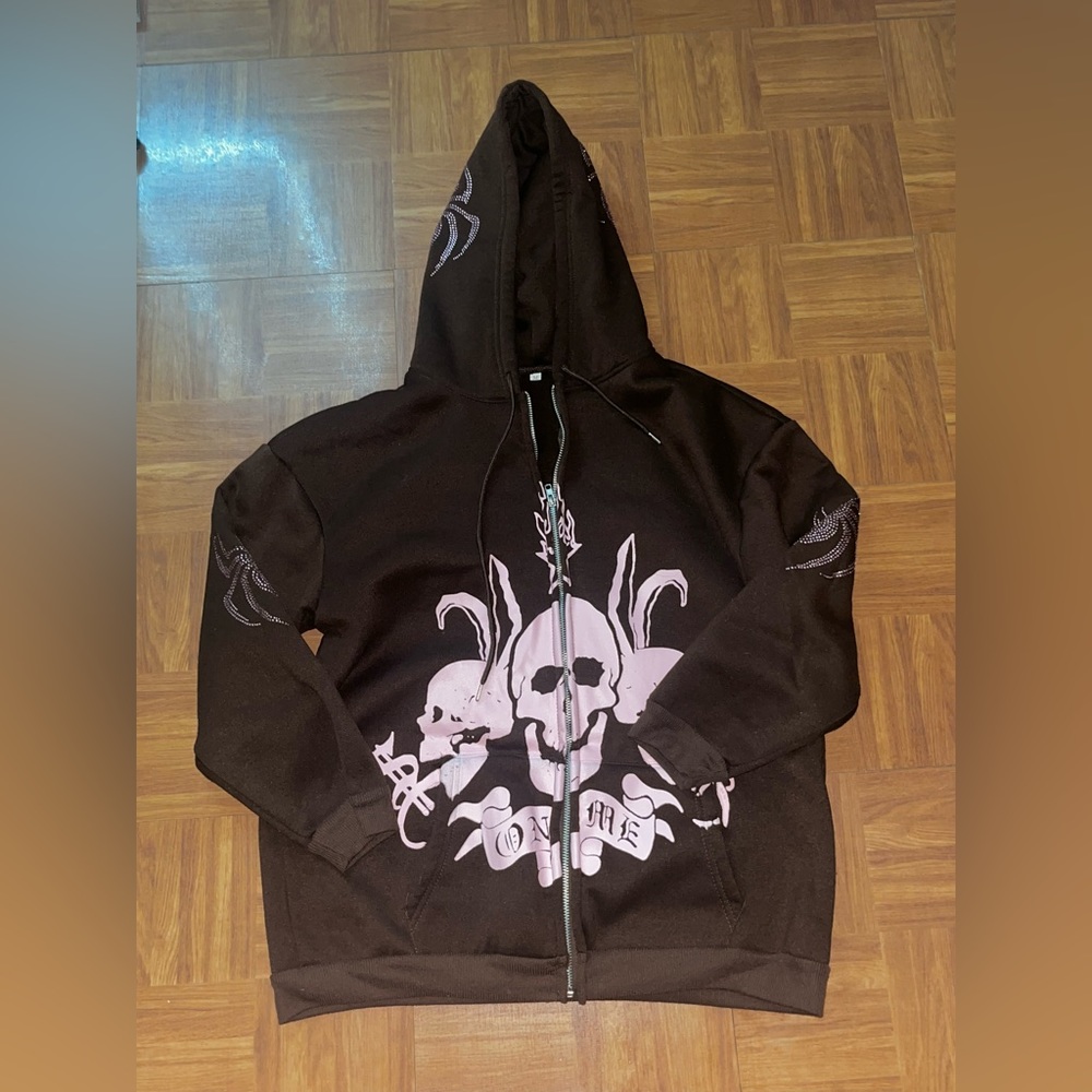 Skull Zip Up